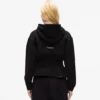 Ikon hoodie med snøre og lynlås
