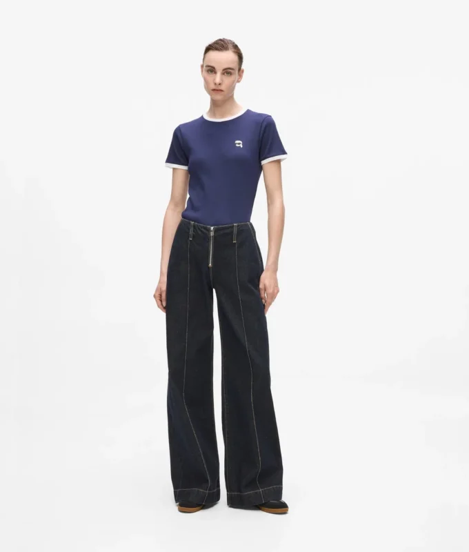 Ikon jeans med brede ben