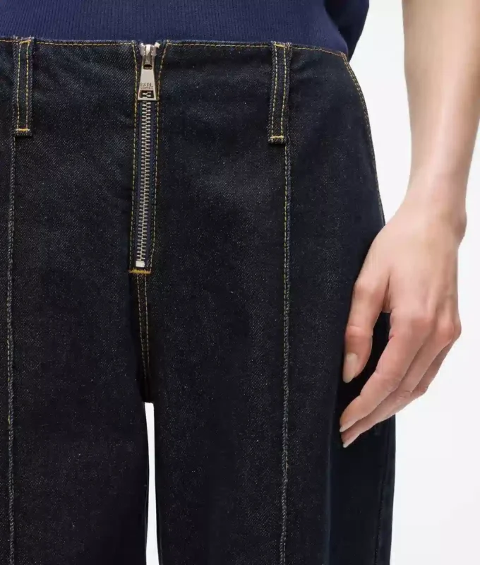 Ikon jeans med brede ben