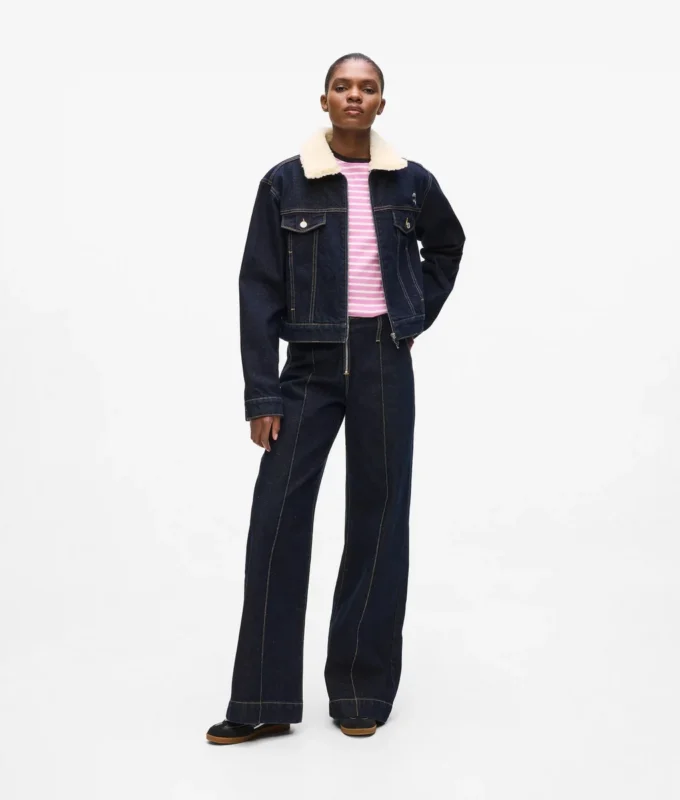 Ikon jeans med brede ben