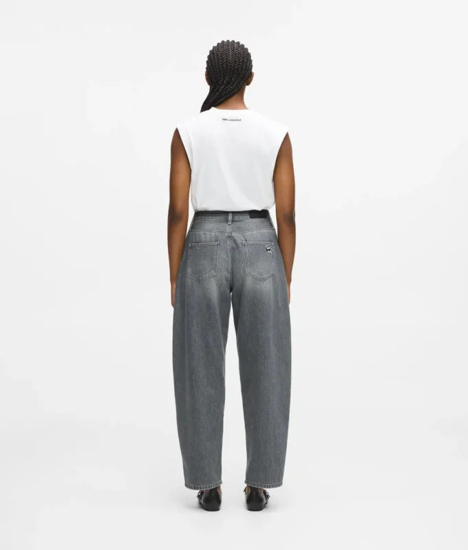 Ikon-jeans med tøndeformede ben