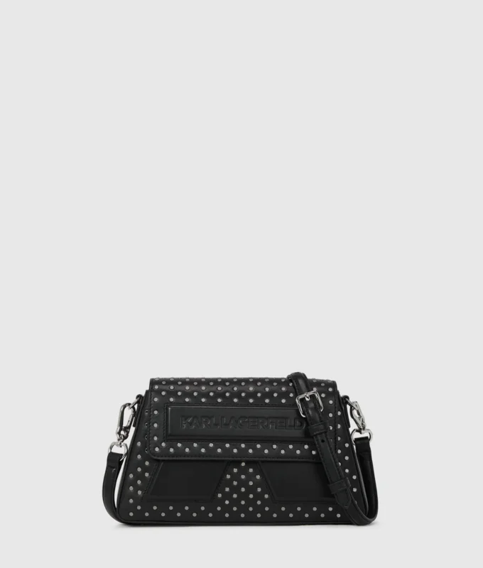Ikon K crossbody-taske med nitter