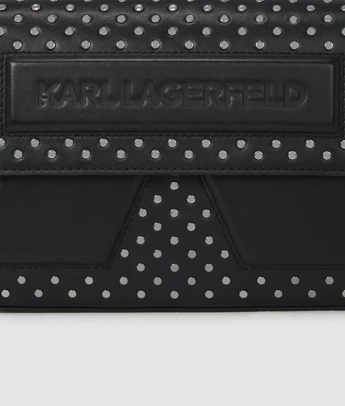 Ikon K crossbody-taske med nitter