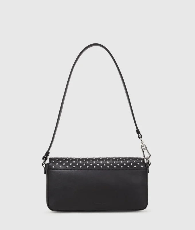 Ikon K skuldertaske med nitter