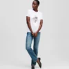 IKON KARL & CHOUPETTE RHINESTONE T-SHIRT