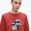 Ikon Karl og Choupette sweatshirt