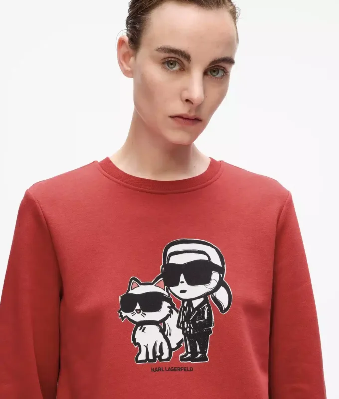 Ikon Karl og Choupette sweatshirt