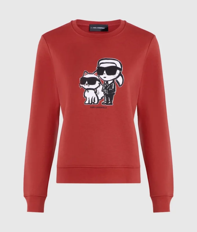 Ikon Karl og Choupette sweatshirt
