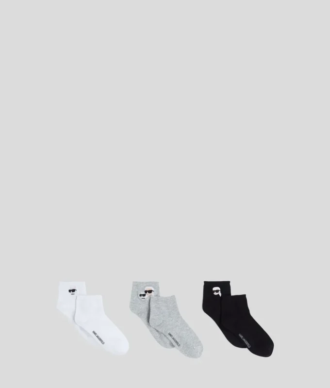 IKON KORTE SOKKER – 3-PACK