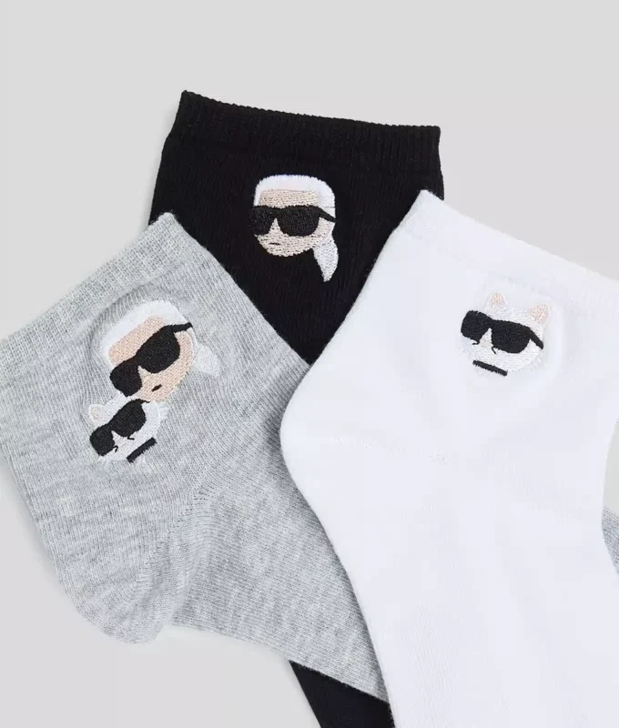 IKON KORTE SOKKER – 3-PACK