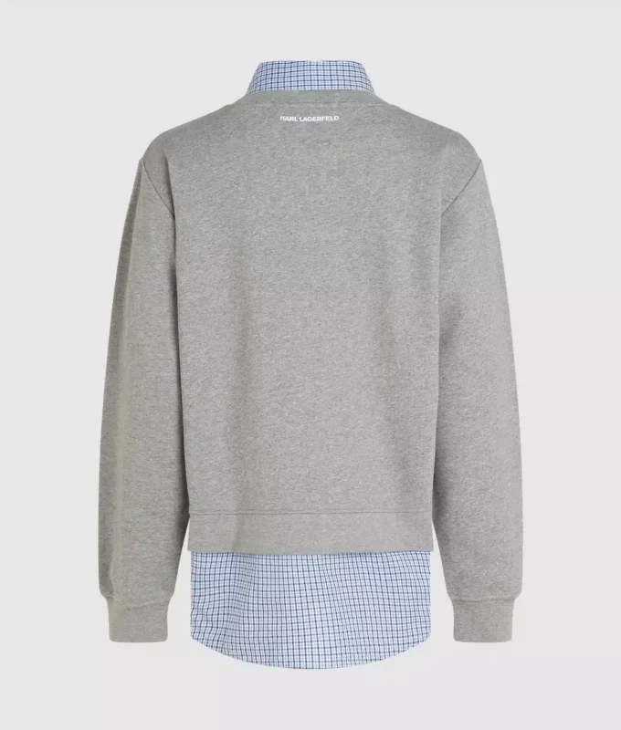 Ikon lagdelt sweatshirt