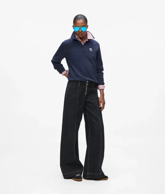 Ikon langærmet poloshirt