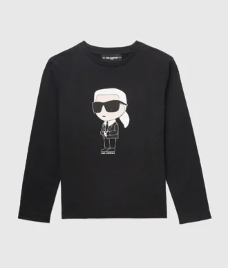 Ikon langærmet T-shirt til drenge