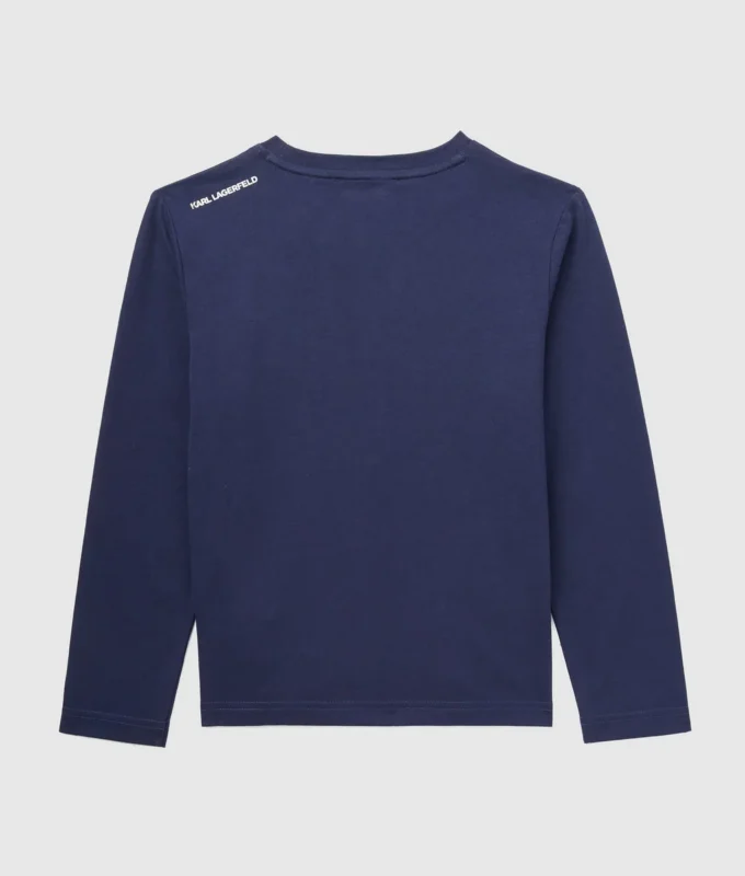 Ikon langærmet T-shirt til drenge
