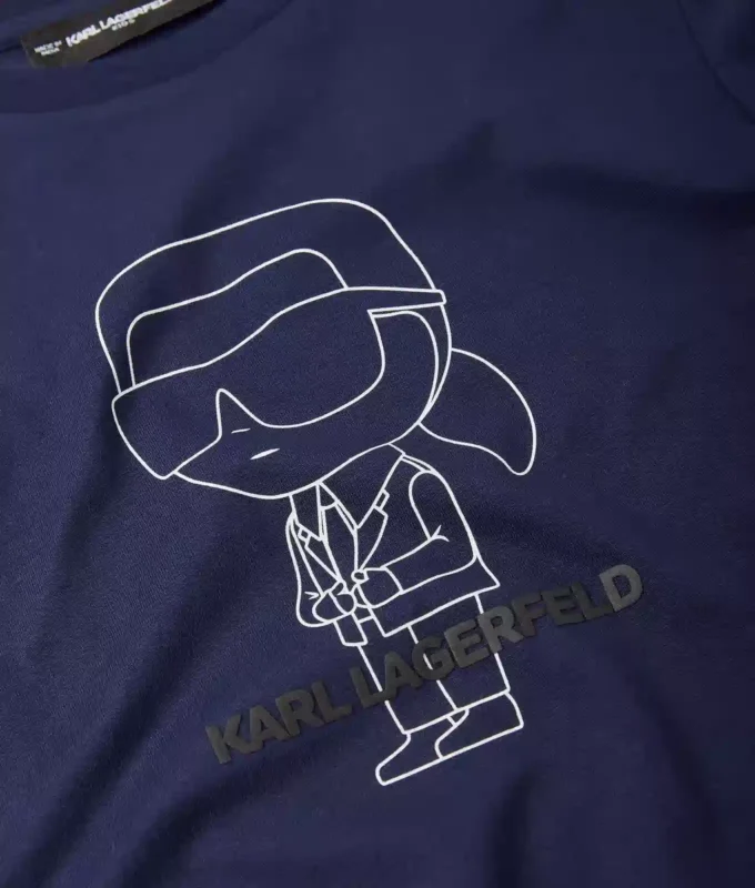 Ikon langærmet T-shirt til drenge