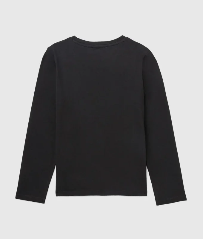 Ikon langærmet T-shirt til piger
