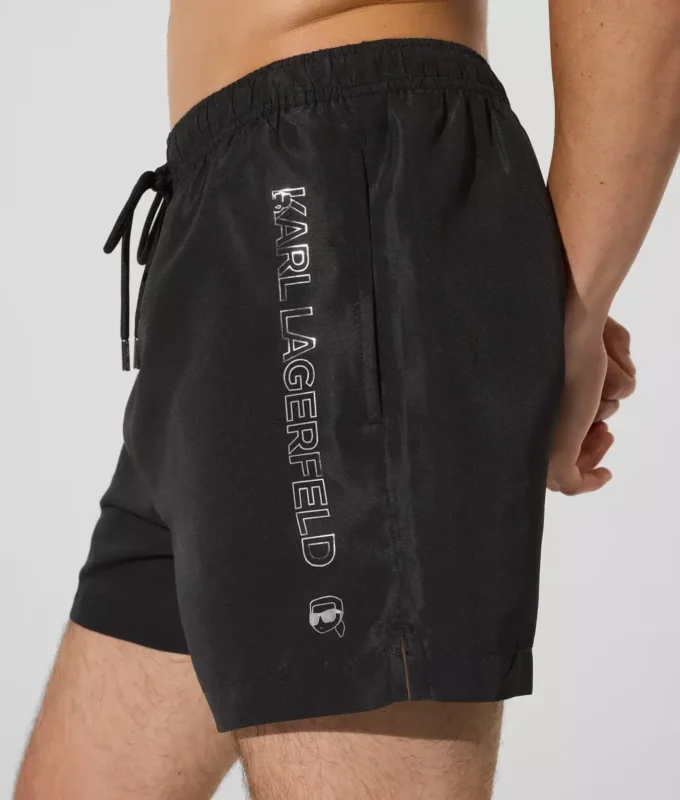 Ikon metalliske boardshorts