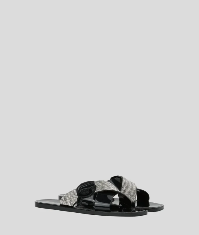 IKON NFT JELLY RHINESTONE SANDALER