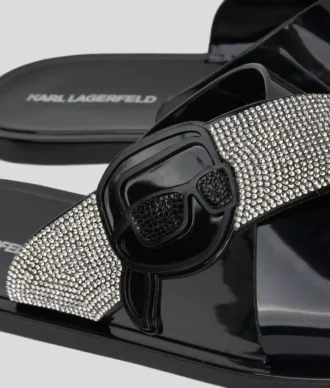 IKON NFT JELLY RHINESTONE SANDALER