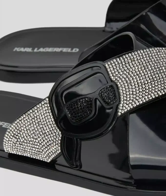 IKON NFT JELLY RHINESTONE SANDALER