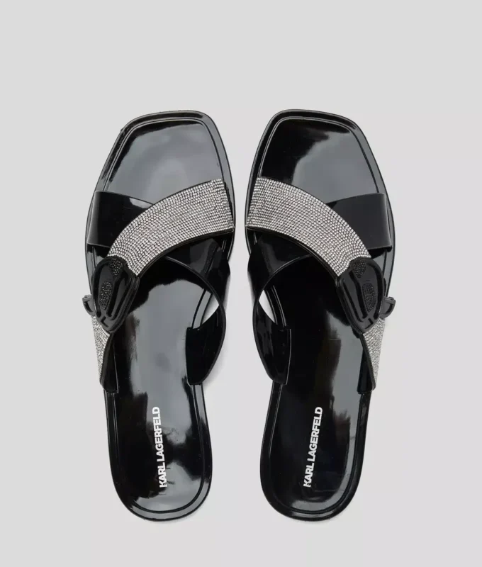 IKON NFT JELLY RHINESTONE SANDALER