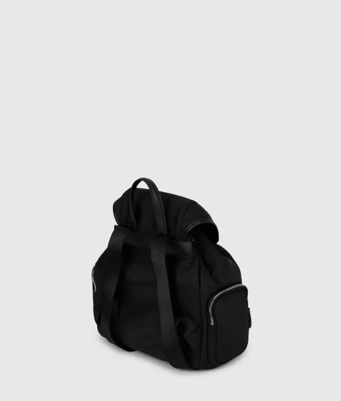 Ikon nylon lille rygsæk med klap