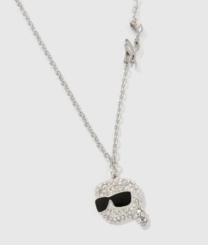 IKON PAVÉ CHARM HALSKÆDE