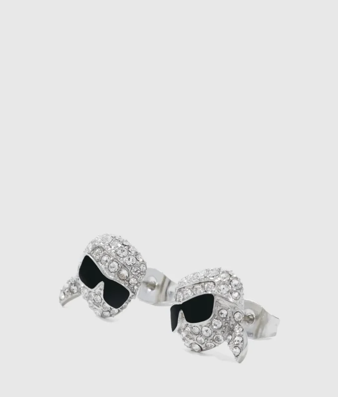 IKON PAVÉ KARL CHARM ØRERINGE