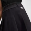 IKON PLISSERET MINI-NEDERDEL