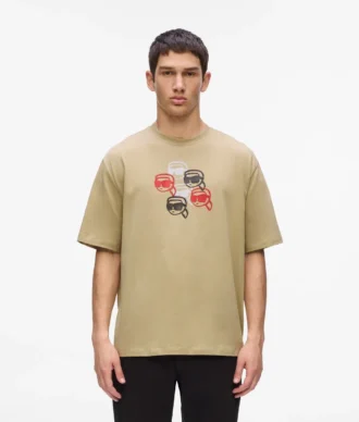 Ikon-print T-shirt