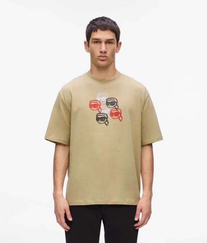 Ikon-print T-shirt