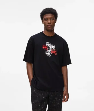 Ikon-print T-shirt