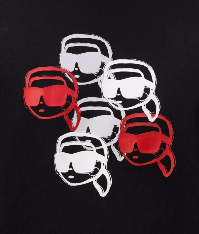 Ikon-print T-shirt