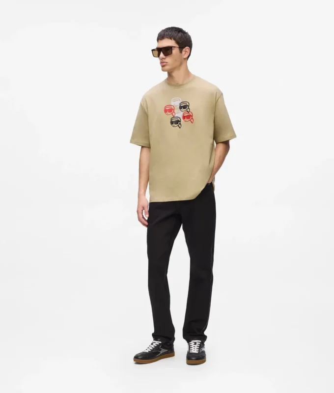 Ikon-print T-shirt