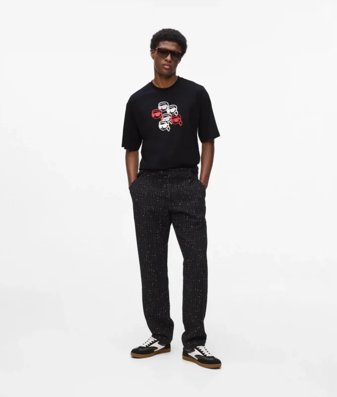 Ikon-print T-shirt