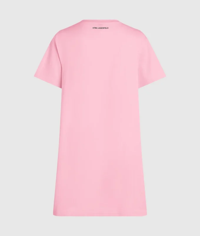 Ikon pyjamas-kjole med rhinestones