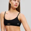 IKON RIBBED PEEPHOLE BRALETTE