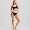 IKON RIBBED PEEPHOLE BRALETTE