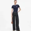 Ikon slim fit rib T-shirt
