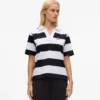Ikon stribet poloshirt