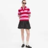 Ikon stribet poloshirt
