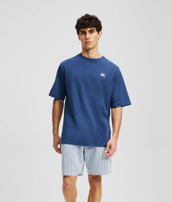 IKON STRIBET PYJAMASÆT