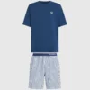 IKON STRIBET PYJAMASÆT