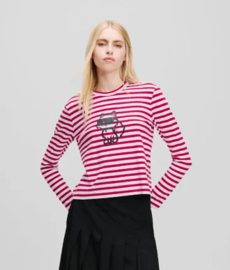 IKON STRIPE LANGÆRMET T-SHIRT