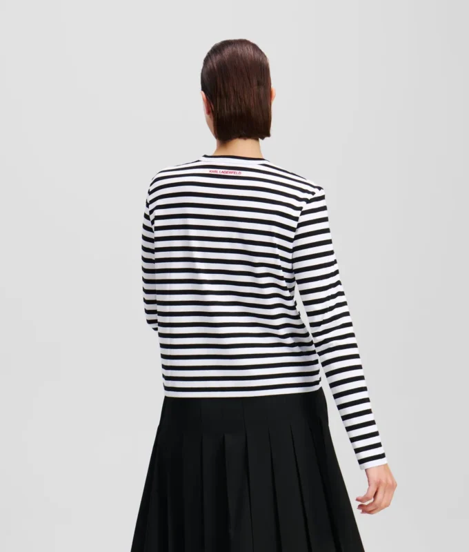 IKON STRIPE LANGÆRMET T-SHIRT