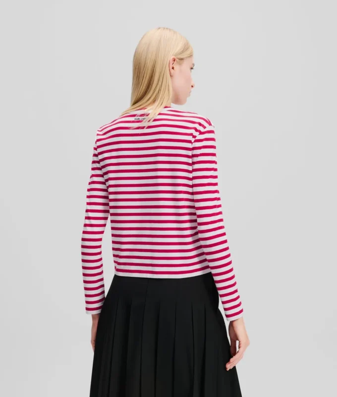 IKON STRIPE LANGÆRMET T-SHIRT