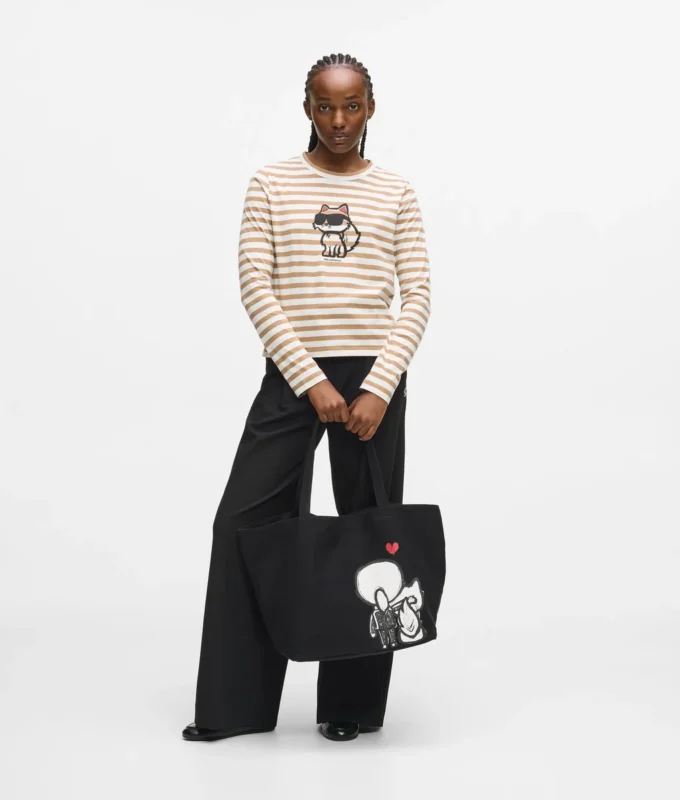 IKON STRIPE LANGÆRMET T-SHIRT