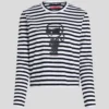 IKON STRIPE LANGÆRMET T-SHIRT