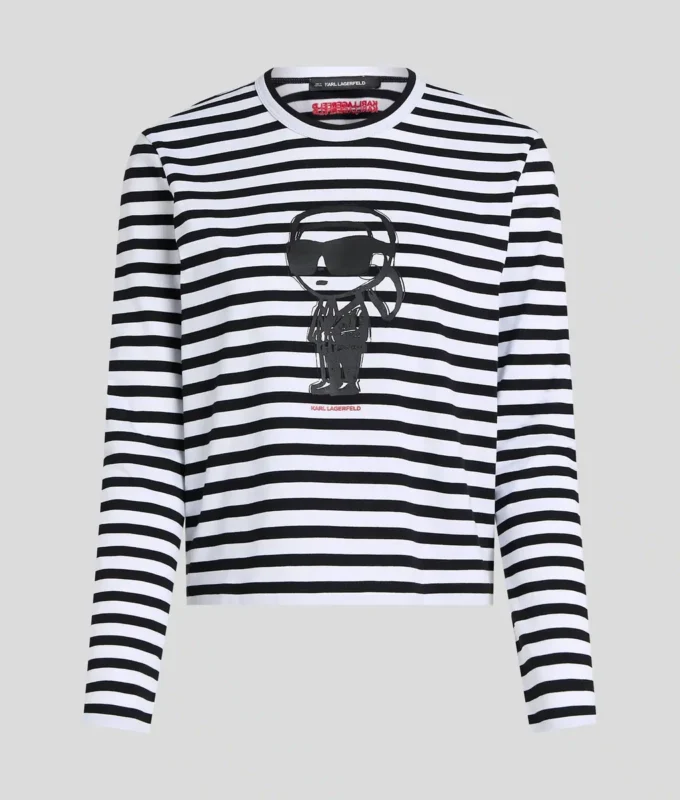 IKON STRIPE LANGÆRMET T-SHIRT