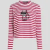 IKON STRIPE LANGÆRMET T-SHIRT